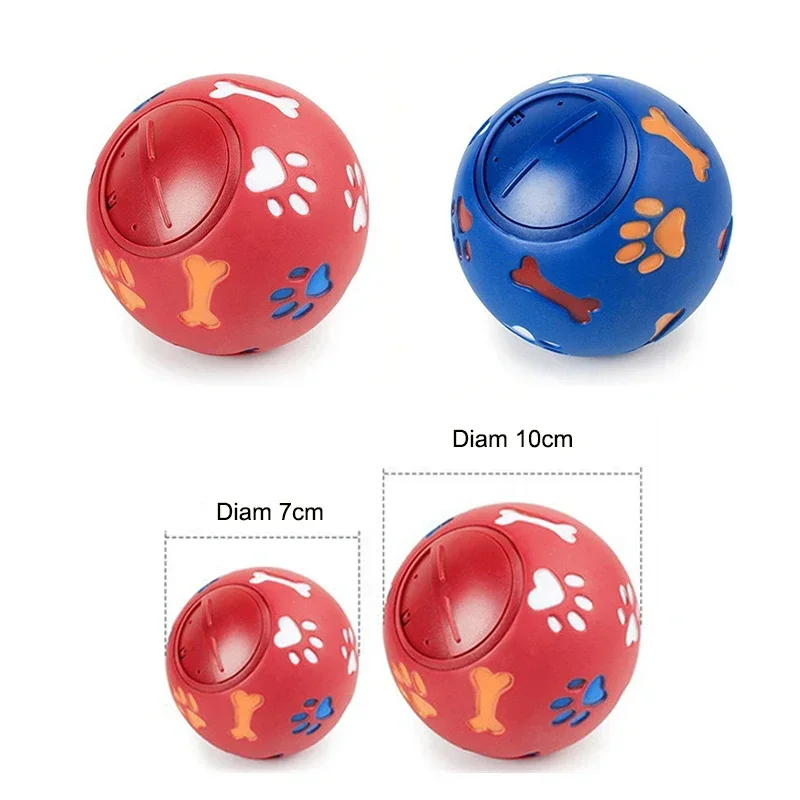 Jouet pour chien et chat, mangeoire pour fuite de nourriture, boule de friandises, boule en caoutchouc, distributeur à mâcher, mangeoire interactive pour chats, jouets d'entraînement pour animaux de compagnie pour chats – Image 3