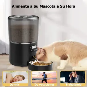 Distributeur automatique de croquettes 4L avec programmateur