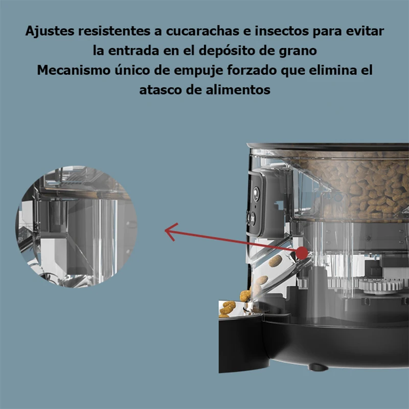 Distributeur automatique de croquettes 4L avec programmateur – Image 4