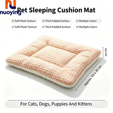 Coussin chauffant moelleux pour chaton et petit chien – Image 2