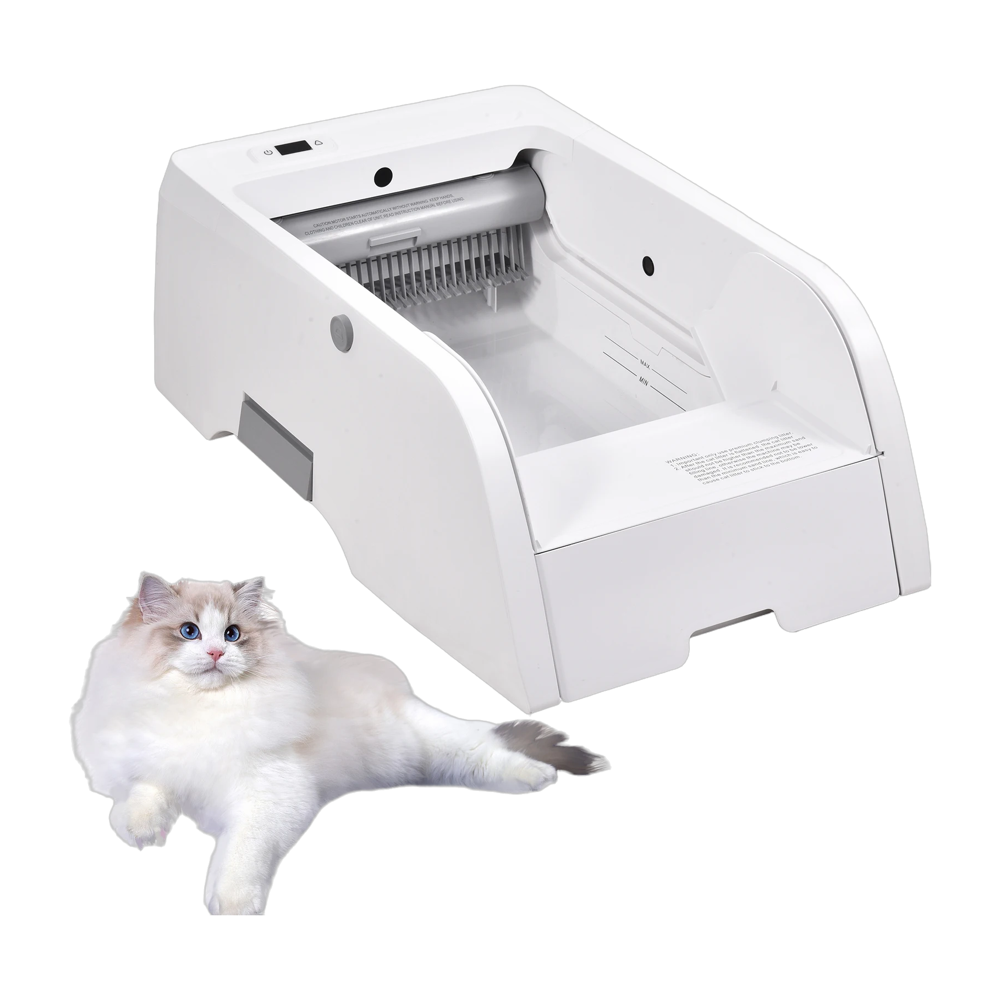 Litière automatique connectée pour chat