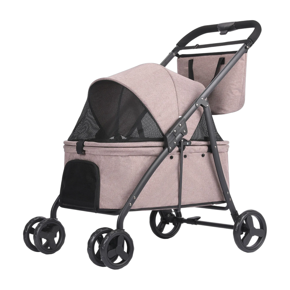 Poussette pliable pour animaux