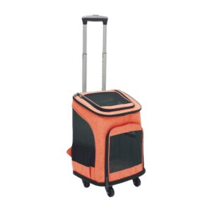 Chariot de transport pliable pour chat et chien
