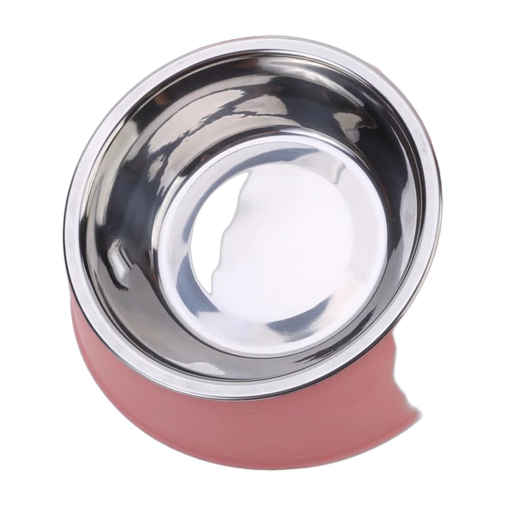 Bol incliné pour chat en acier inoxydable – Image 4