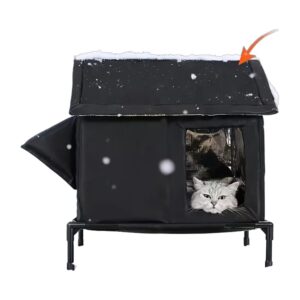 Nid chaud d'hiver pour chat - Abri extérieur isolé