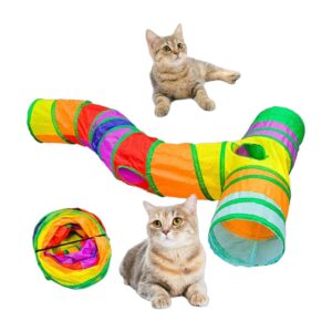 Tunnel pliable interactif pour chat